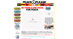 Desktop Screenshot of peaceplease.com